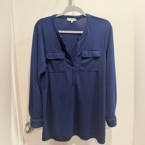 Navy Blue Women's Top